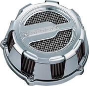 Kuryakyn ECE Compliant Crusher Maverick Air Cleaner In Chrome For Harley-Davidson 2007-2016 Motorcycles