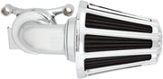 Arlen Ness Chrome 10-Gauge Monster Sucker Air Cleaner Kit w/Cover for Various Various Harley-Davidson Motorcycles (See Fitment List)