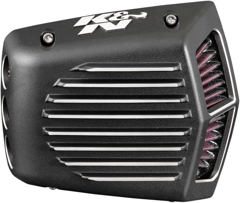 K & N Street Metal Air Intake Kit for 2011-2013, 2015-2026 Harley-Davidson Intake System Black Aluminium