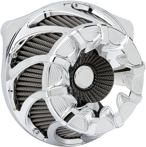 Arlen Ness Chrome Inverted Series Drift Air Cleaner Kit for Various Various Harley-Davidson Motorcycles (See Fitment List) #18-982