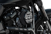 Arlen Ness Black Big Sucker Stage 1 Knuckle Air Filter Kit w/Standard Air Filter & Billet Cover for Various Various Harley-Davidson Motorcycles (See Fitment List)