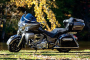 Kuryakyn Signature Series Vantage Air Cleaner By John Shope In Chrome & Black For Indian 2014-2020 Motorcycles (Except Scout) #KUR9270