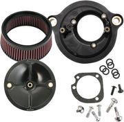 S&S Cycle Stealth Two Air Cleaner Kit for Harley-Davidson Softail Softail #170-0521