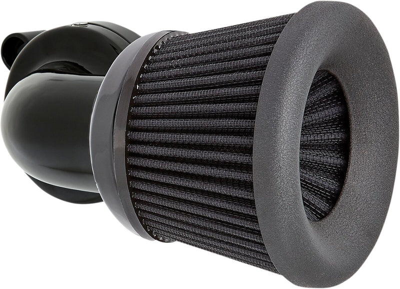 Arlen Ness Black Velocity 90 Degree Air Cleaner Kit for Various Various Harley-Davidson Motorcycles (See Fitment List)