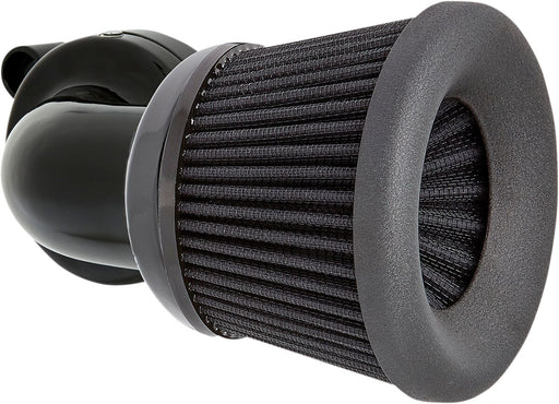 Arlen Ness Black Velocity 90 Degree Air Cleaner Kit for Various Various Harley-Davidson Motorcycles (See Fitment List)