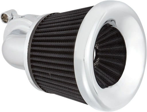 Arlen Ness Chrome Velocity 90 Degree Air Cleaner Kit for Various Various Harley-Davidson Motorcycles (See Fitment List)
