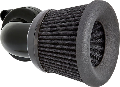 Arlen Ness Black Velocity 90 Degree Air Cleaner Kit for Various Various Harley-Davidson Motorcycles (See Fitment List)