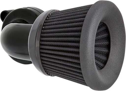 Arlen Ness Black Velocity 90 Degree Air Cleaner Kit for Various Various Harley-Davidson Motorcycles (See Fitment List)