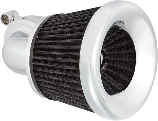 Arlen Ness Chrome Velocity 90 Degree Air Cleaner Kit for Various Various Harley-Davidson Motorcycles (See Fitment List)