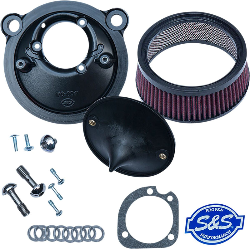 S&S Cycle Super Stock Stealth Air Cleaner Kit for 2007-2020 Harley-Davidson Sportster