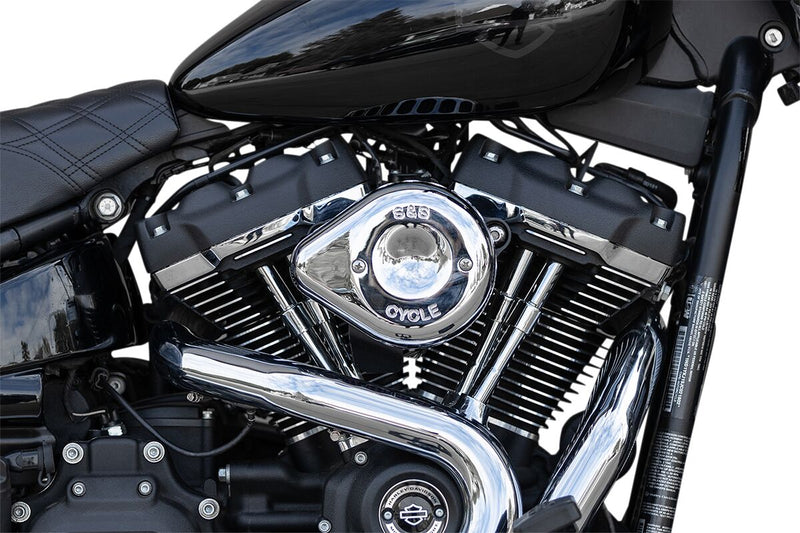 S&S Cycle Mini Teardrop Stealth Air Cleaner Kit for Various Various Harley-Davidson Motorcycles (See Fitment List)