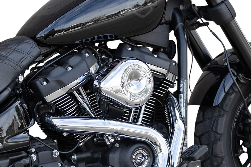 S&S Cycle Mini Teardrop Stealth Air Cleaner Kit for Various Various Harley-Davidson Motorcycles (See Fitment List)