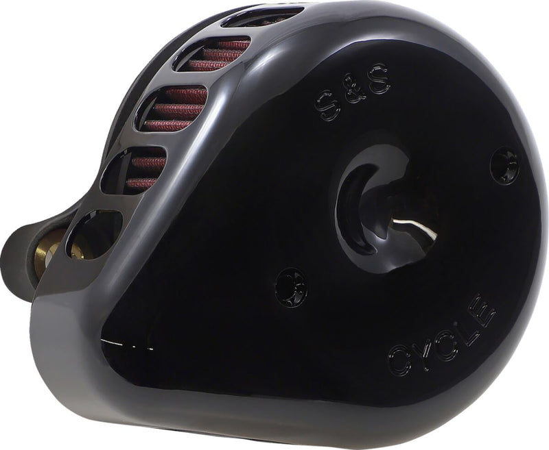 S&S Cycle Mini Teardrop Stealth Air Cleaner Kit for Various Various Harley-Davidson Motorcycles (See Fitment List)