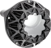 Arlen Ness Black Crossfire Air Cleaner Kit for Various Various Harley-Davidson Motorcycles (See Fitment List)