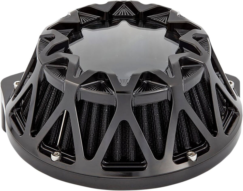Arlen Ness Black Crossfire Air Cleaner Kit for Various Various Harley-Davidson Motorcycles (See Fitment List)
