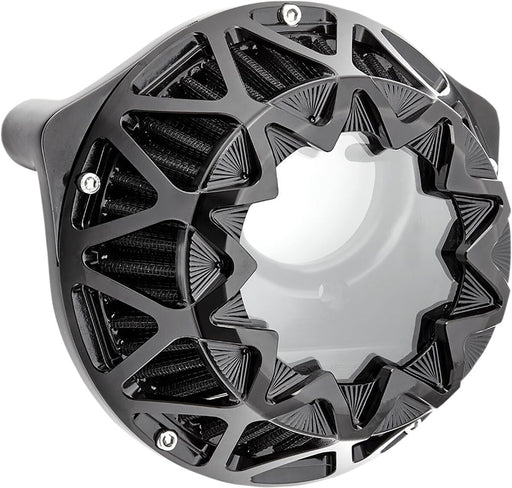 Arlen Ness Black Crossfire Air Cleaner Kit for Various Various Harley-Davidson Motorcycles (See Fitment List)