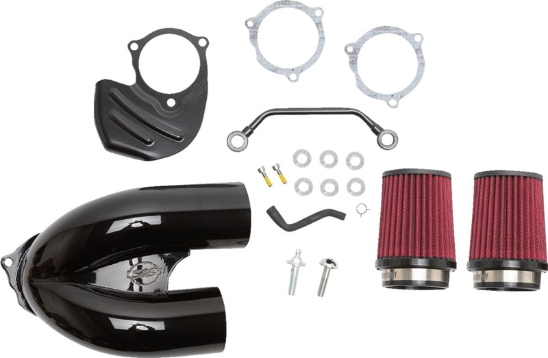 S&S Cycle Tuned Induction Air Cleaner Kit for Various Various Harley-Davidson Motorcycles (See Fitment List)
