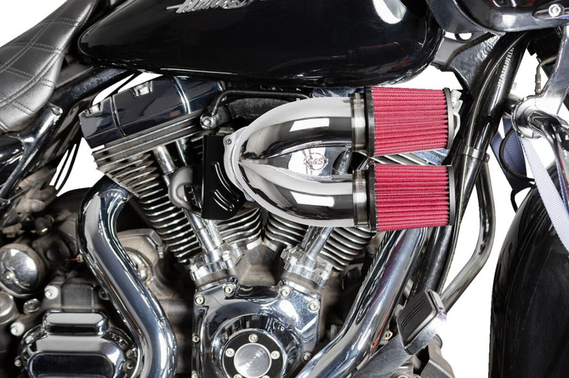 S&S Cycle Tuned Induction Air Cleaner Kit for Various Various Harley-Davidson Motorcycles (See Fitment List)