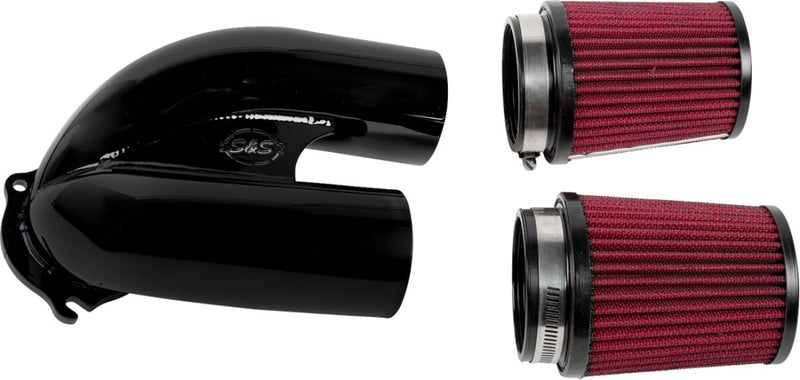 S&S Cycle Tuned Induction Air Cleaner Kit for Various Various Harley-Davidson Motorcycles (See Fitment List)