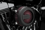 Vance & Hines Rogue Air Cleaner In Wrinkle Black For 1999-2017 HD Dyna, Softail And Touring Models