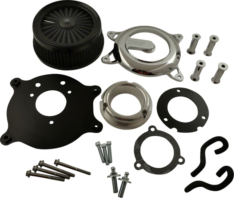 Vance & Hines Rogue Air Cleaner In Chrome For 2008-2017 HD Softail, Touring And Trike Models