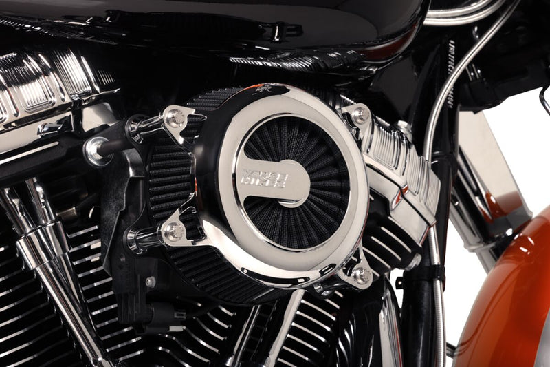 Vance & Hines Rogue Air Cleaner In Chrome For HD Softail, Touring And Trike Models