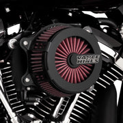 Vance & Hines Cage Fighter Air Cleaner In Matt Black For HD Softail, Touring And Trike Models