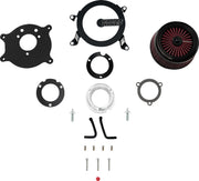 Vance & Hines Cage Fighter Air Cleaner In Matt Black For HD Softail, Touring And Trike Models