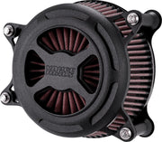 Vance & Hines X Air Cleaner In Wrinkle Black For HD Softail, Touring And Trike Models