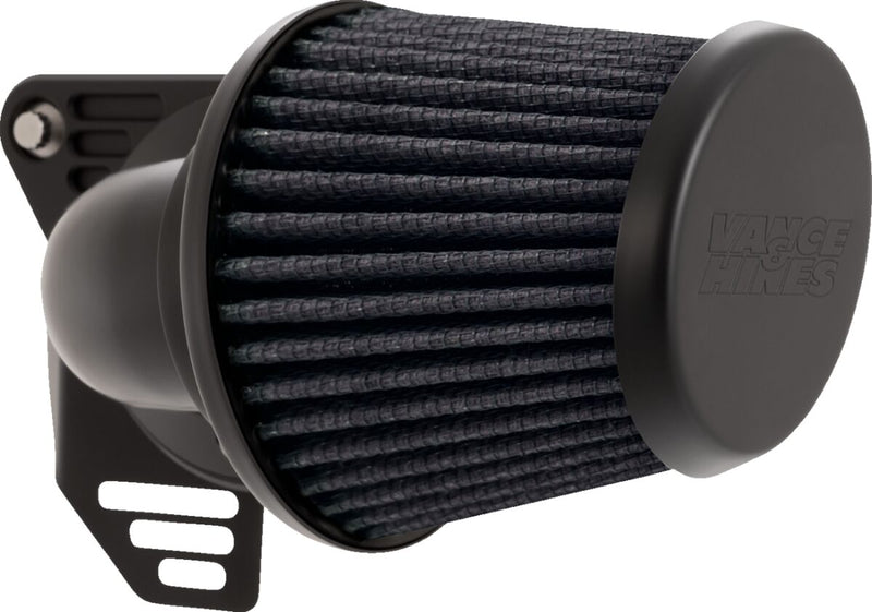 Vance & Hines VO2 Falcon Air Intake Kit - Billet Aluminum, Falcon /  VO2 - Black / Matte for Harley-Davidson Touring, Softail, Dyna & Trike 2008-2017