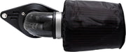 Vance & Hines Falcon Air Cleaner In Black With Forged Carbon Fibre Elbow For HD Softail, Touring And Trike Models