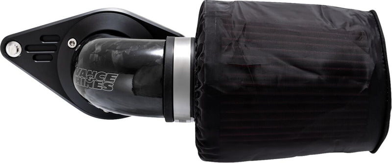 Vance & Hines Falcon Air Cleaner In Black With Forged Carbon Fibre Elbow For HD Softail, Touring And Trike Models