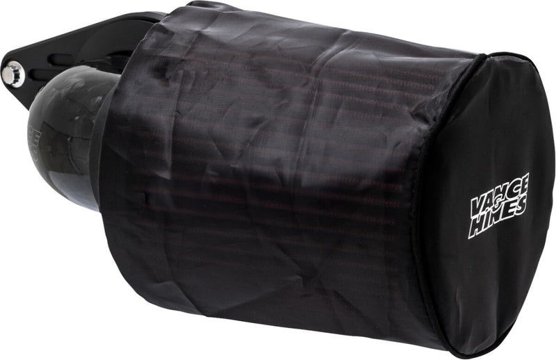 Vance & Hines Falcon Air Cleaner In Black With Forged Carbon Fibre Elbow For HD Softail, Touring And Trike Models