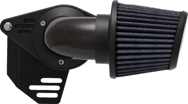 Vance & Hines VO2 Falcon Air Intake Kit - Falcon /  VO2, Billet Aluminum - Black / Carbon Fiber Weave for Harley-Davidson Touring, Softail, Dyna & Trike 2017-2025