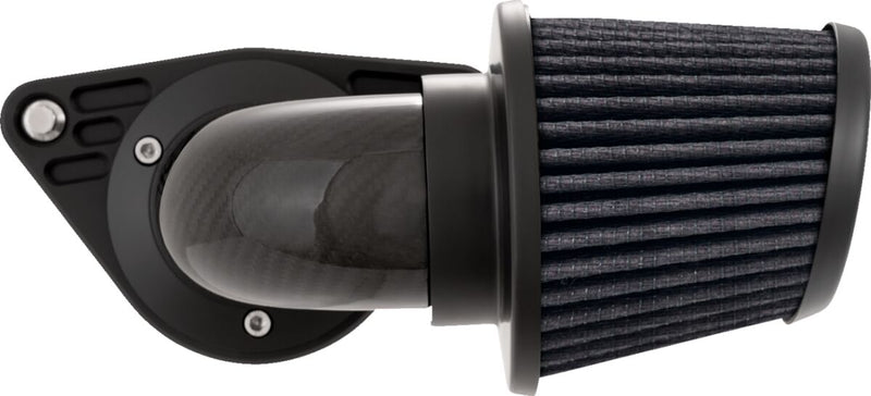 Vance & Hines VO2 Falcon Air Intake Kit - Falcon /  VO2, Billet Aluminum - Black / Carbon Fiber Weave for Harley-Davidson Touring, Softail & Dyna 1996-2017