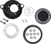 S&S Cycle Air Stinger Stealth Air Cleaner Kit for 2017-2025 Harley-Davidson Chrome Silver
