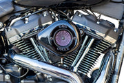 S&S Cycle Air Stinger Stealth Air Cleaner Kit for 2017-2024 Harley-Davidson Black