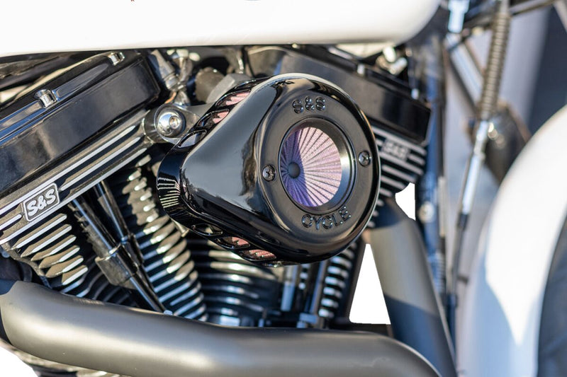 S&S Cycle Air Stinger Stealth Air Cleaner Kit for 2008-2017 Harley-Davidson Black