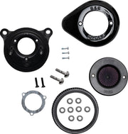 S&S Cycle Air Stinger Stealth Air Cleaner Kit for 2001-2006, 2011-2017 Harley-Davidson Black #170-0722A