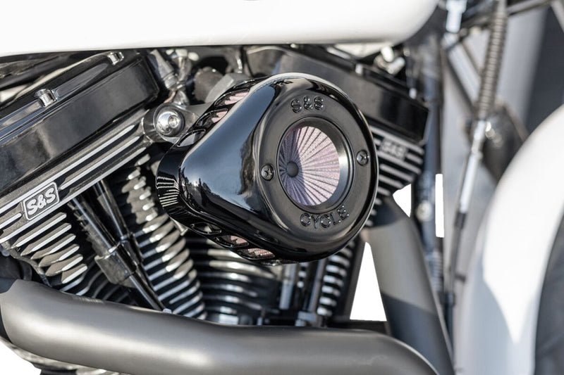 S&S Cycle Air Stinger Stealth Air Cleaner Kit for 2001-2006, 2011-2017 Harley-Davidson Black