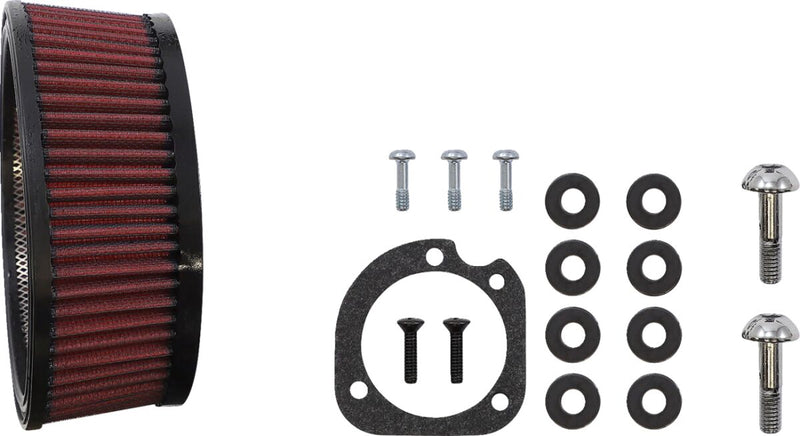 S&S Cycle Air Stinger Stealth Air Cleaner Kit for 2001-2006, 2011-2017 Harley-Davidson Black