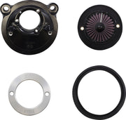 S&S Cycle Air Stinger Stealth Air Cleaner Kit for 2007-2022 Harley-Davidson Black Chrome