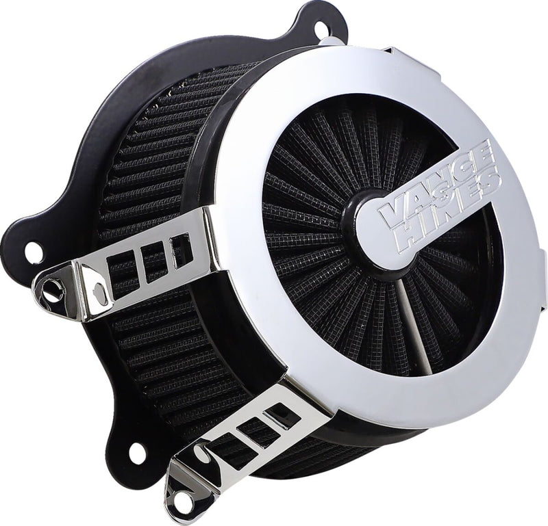 Vance & Hines Cage Fighter Air Cleaner In Chrome For 1991-2022 HD Sportster Models