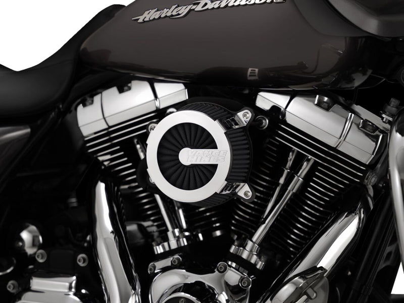 Vance & Hines Cage Fighter Air Cleaner In Chrome For 1991-2022 HD Sportster Models