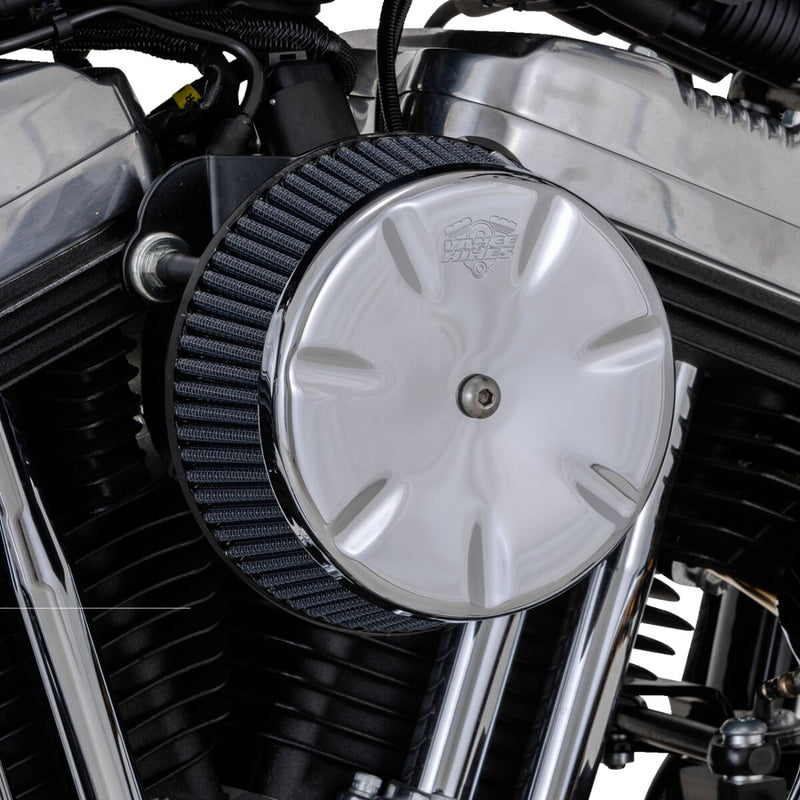Vance & Hines Eliminator Air Cleaner In Chrome For 1999-2017 HD Sportster Models