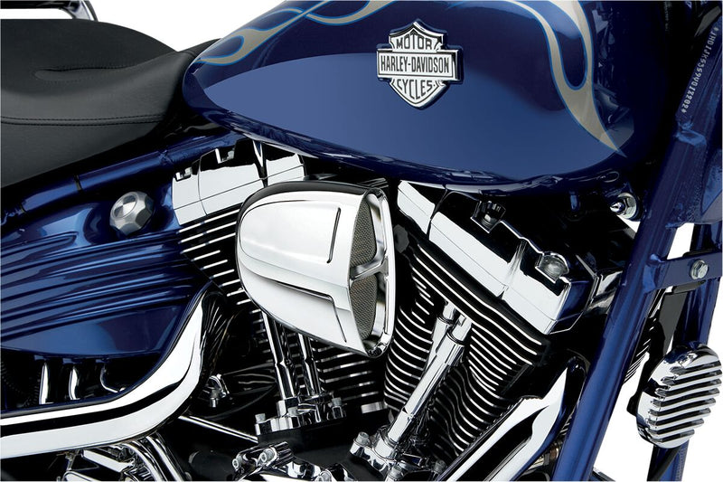 Cobra Powrflo Air Intake Kit - Aluminum /  Stainless Steel - Chrome for Harley-Davidson Touring, Softail, Dyna & Trike 2008-2017