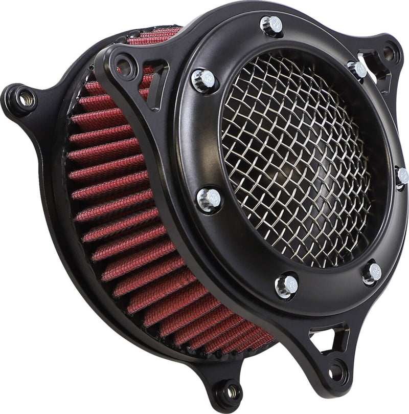 Cobra RPT Air Intake Kit - Aluminum - Black for Harley-Davidson Touring, Softail, Dyna & Trike 2008-2017