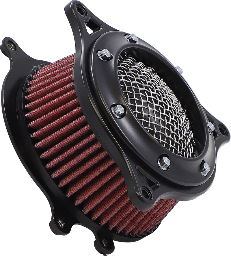 Cobra RPT Air Intake Kit - Aluminum - Black for Harley-Davidson Softail, Dyna & FXR 2018-2025
