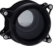 Vance & Hines Insight Air Cleaner In Wrinkle Black For HD Softail, Touring And Trike Models