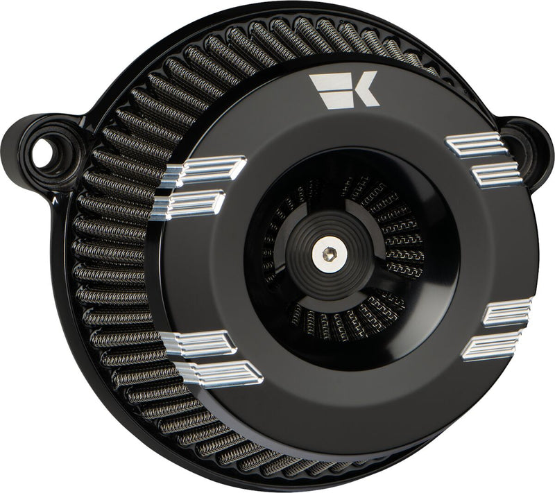 Khrome Werks Instigator Air Cleaner - Each, Mesh - Black for Harley-Davidson Touring, Softail, Dyna & Trike 2017-2024